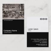 Half&Half Photo 039 – パディントン駅，ロンドン 名刺 (正面/裏面)