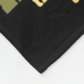 Half Hood Half Holy Pray Christian African Afro Bl フリースブランケット (角)