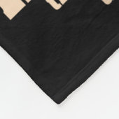 Half Hood Half Holy Pray Christian African Afro Bl フリースブランケット (角)