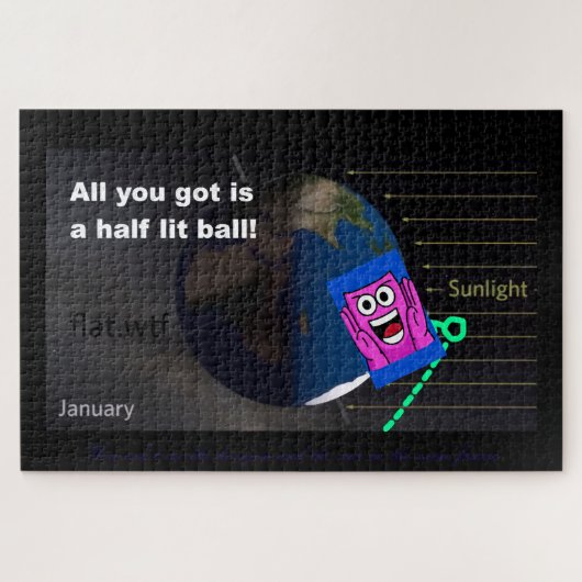 Half lit ball! ジグソーパズル (横)