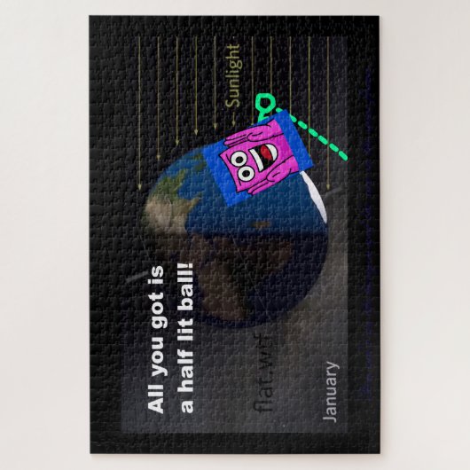 Half lit ball! ジグソーパズル (縦)