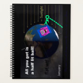Half lit ball! プランナー手帳 (正面)