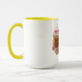 Half Mom Half Coffee Shirt – Cute Mother’s Day マグカップ (左)