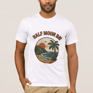 Half Moon Bay California – Coastside Vibes Tシャツ