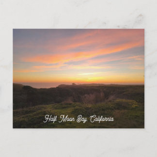 Half Moon Bay California Sunset ポストカード