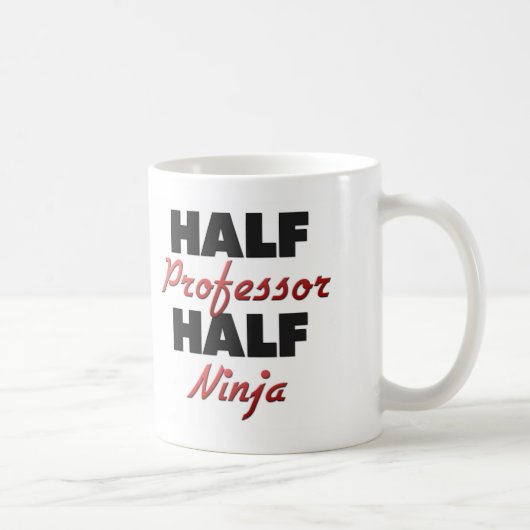 Half Ninja半分教授 コーヒーマグカップ (右)