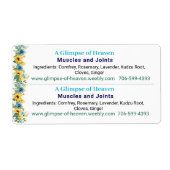 Half-size slave label-Muscle front ラベル (正面)