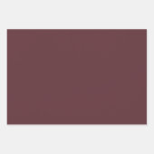 Half Toned Trendy Blue Mauve Medallion Laced ラッピングペーパーシート (正面3)