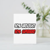 Half Urologist...Half Superhero ポストカード (スタンド正面)