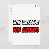 Half Urologist...Half Superhero ポストカード (正面/裏面)