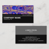 Half V2 010 – フラクタル抽象芸術061012a 名刺 (正面/裏面)