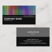 Half V2 01 – レインボーカーテン 名刺 (正面/裏面)