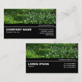 Half V3 037 – ウッドランド花 名刺 (正面/裏面)