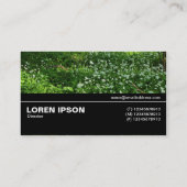 Half V3 037 – ウッドランド花 名刺 (裏面)