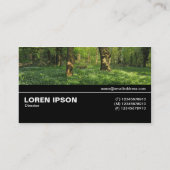 Half V3 038 – 森の春 名刺 (裏面)