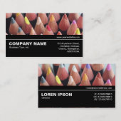 Half V3 08 – 色鉛筆 名刺 (正面/裏面)