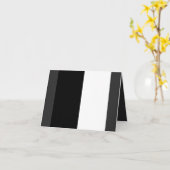 half white half black, half black half white カード (黄色い花)