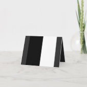 half white half black, half black half white カード (正面)