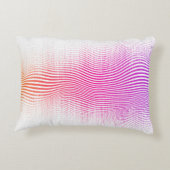 Halftone abstract background. blending lines and d アクセントクッション (裏面)