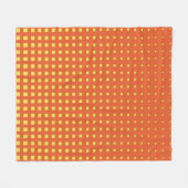 Halftone background. Comic style. Abstract geometr フリースブランケット (正面(横))