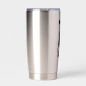 Halftone sky arc 保温保冷タンブラー (正面)