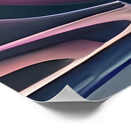 Halfway to an Abstract Futurism ポスター (角)