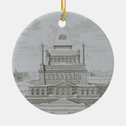 Halicarnassusのマウソレウム、Bodrum、トルコ、から「 セラミックオーナメント (正面)