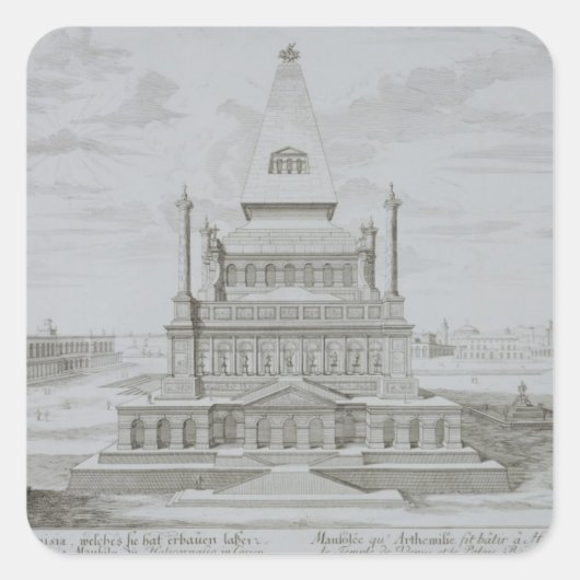 Halicarnassus, Bodrum, Turkey, from ' スクエアシール (正面)