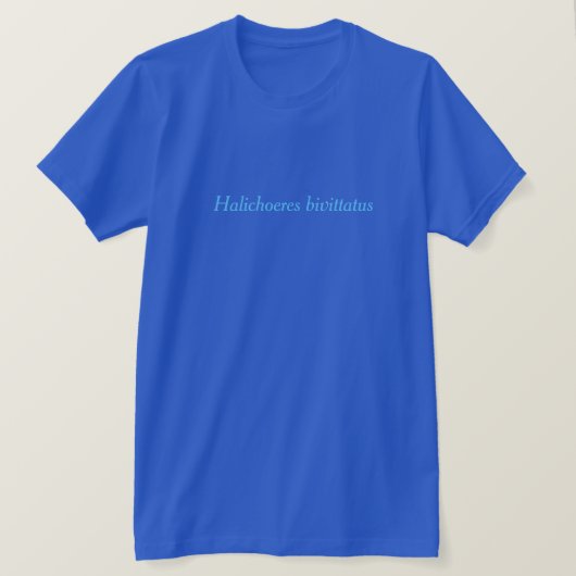 Halichoeresのbivittatus Tシャツ (デザイン正面)