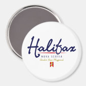 Halifaxスクリプト マグネット (正面/裏面)