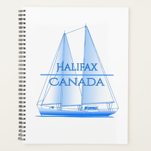Halifax Coastal Nautical Sailing Sailor プランナー手帳 (正面)