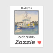 Halifax Ferry Boat, Nova Scotia シール (シート)