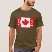 Halifax Nova Scotiaシャツ902 Canada day Shirt Tシャツ (正面)