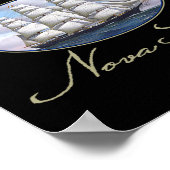 Halifax Nova Scotia Clipper Ship ポスター (角)