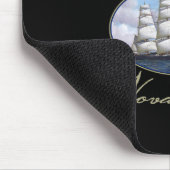 Halifax Nova Scotia Clipper Ship  マウスパッド (コーナー)