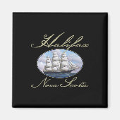 Halifax Nova Scotia Clipper Ship  マグネット (正面)