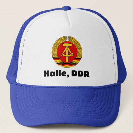 Halle, Deutsche Demokratische Republik - DDR キャップ (正面)