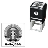 Halle, Deutsche Demokratische Republik - DDR セルフインキングスタンプ (インサイチュ)