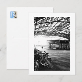 Halle Train Station, Belgium シーズンポストカード