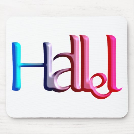 Hallel.png マウスパッド (正面)
