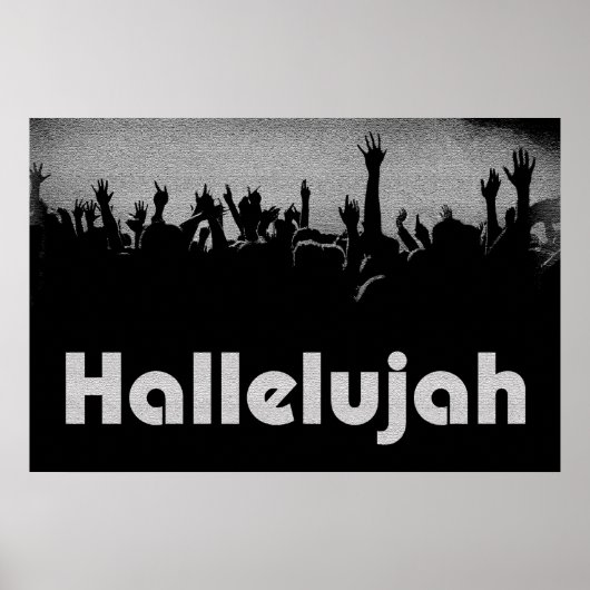 Hallelujah 36 x 24ポスター ポスター (正面)