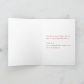 Hallelujah! Greeting Card シーズンカード (内部)