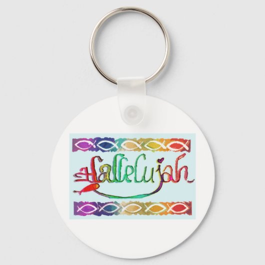 hallelujahFISH.jpg キーホルダー (正面)