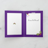 HalleluYAHクリスマスダンサー カード (内部)