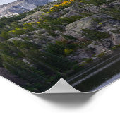 Hallett Peak, Rocky Mountain National Park, CO ポスター (角)