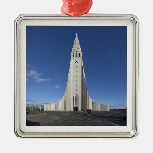 Hallgrímskirkja メタルオーナメント (正面)