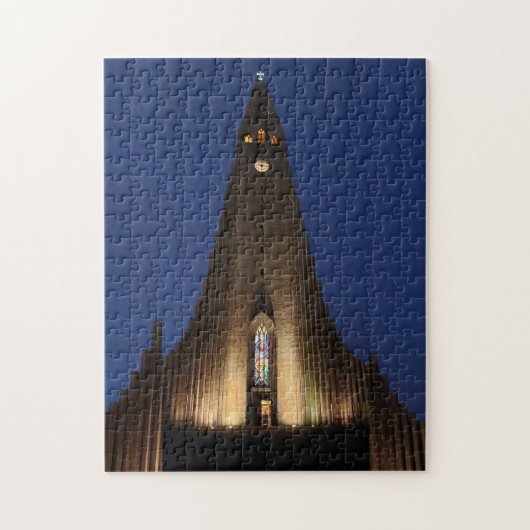 Hallgrímskirkja Church Iceland ジグソーパズル (縦)
