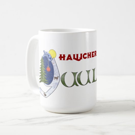 Hallicher Yuul Mug  コーヒーマグカップ (正面左)