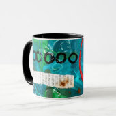 Hallie Engelの青のマグ マグカップ (正面左)