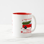 Hallmarkクリスマス映画鑑賞マグカップ ツートーンマグカップ (正面右)